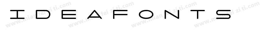 ideafonts dianyuan 7字体转换